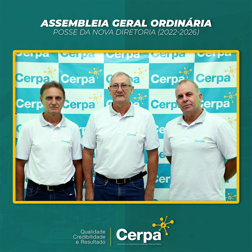 Assembleia Geral Ordinária com posse da nova diretoria Cerpa
