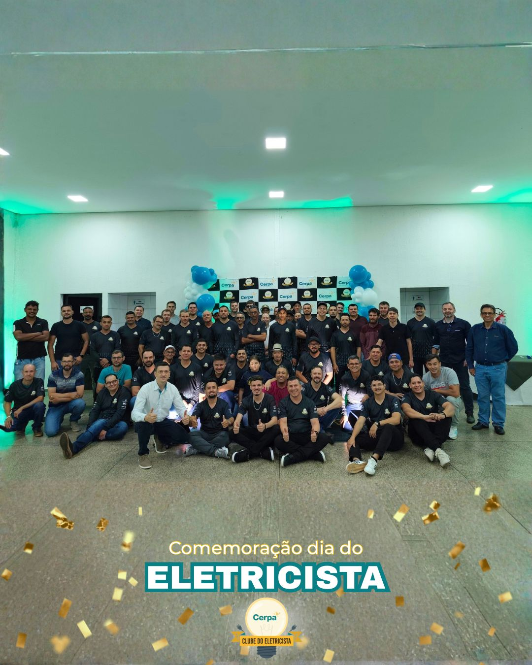 Cerpa comemora o Dia do Eletricista com evento especial em Palotina